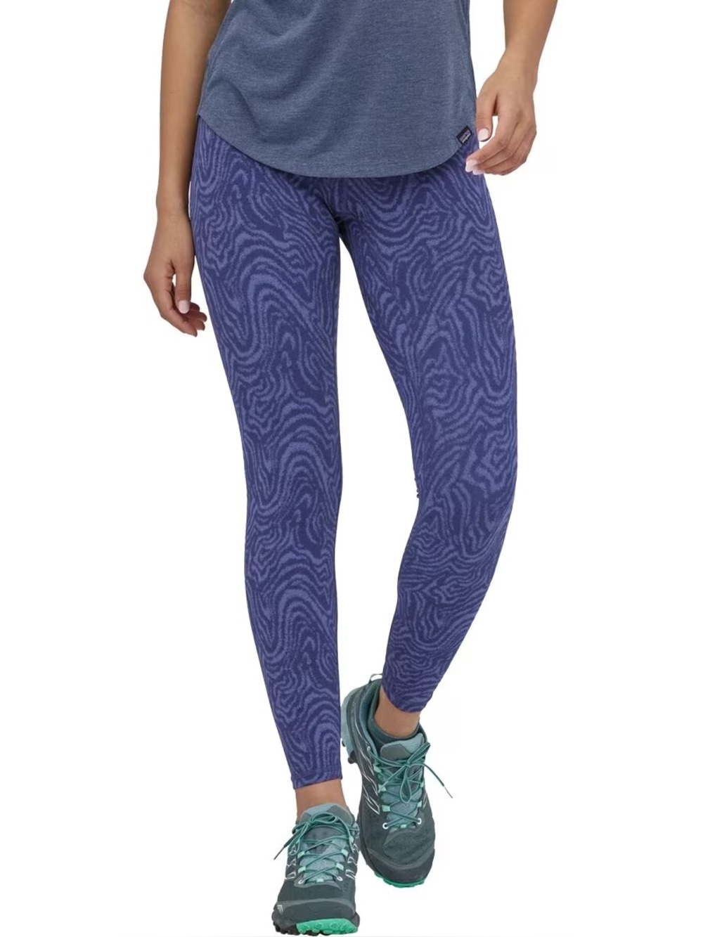 Patagonia | "Sound Blue" Women's Maipo 7/8 Tights Leggings | Size Small